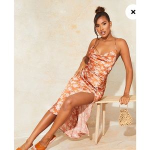 BRAND NEW - Floral Print Midi Dress